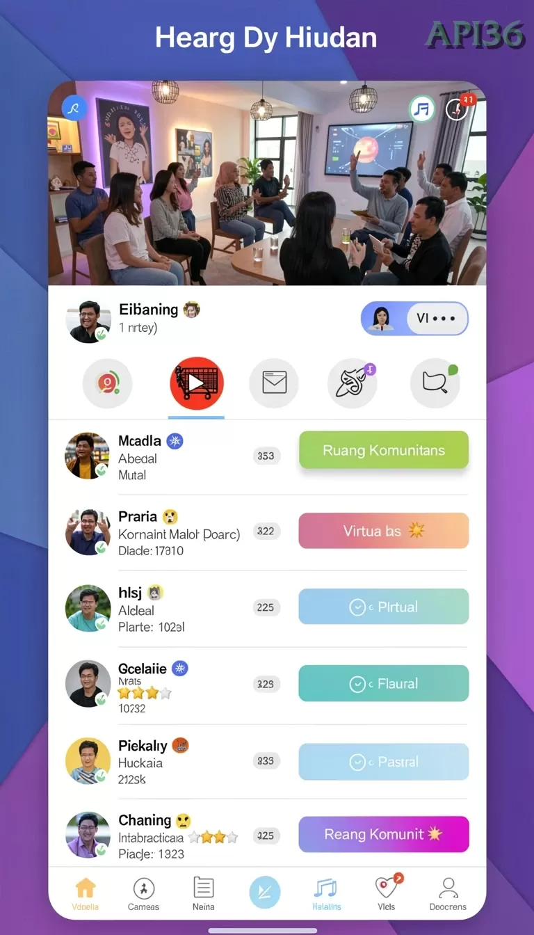 Cuplikan layar RR89 — aktivitas