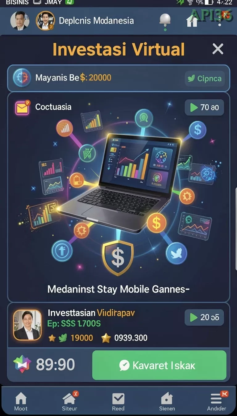 Cuplikan layar RR89 — pengaturan akun