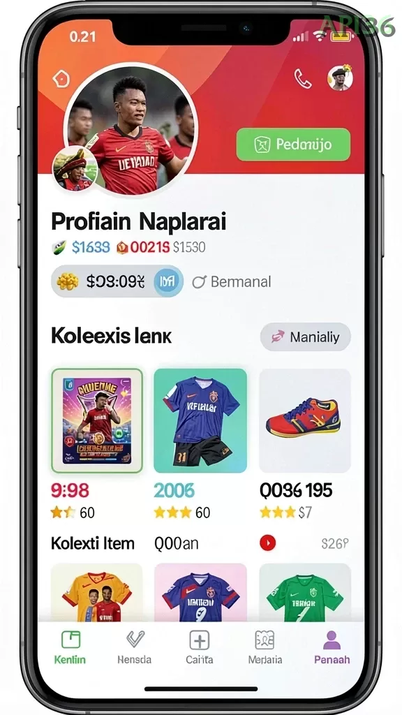 Cuplikan layar DESABET — menu navigasi